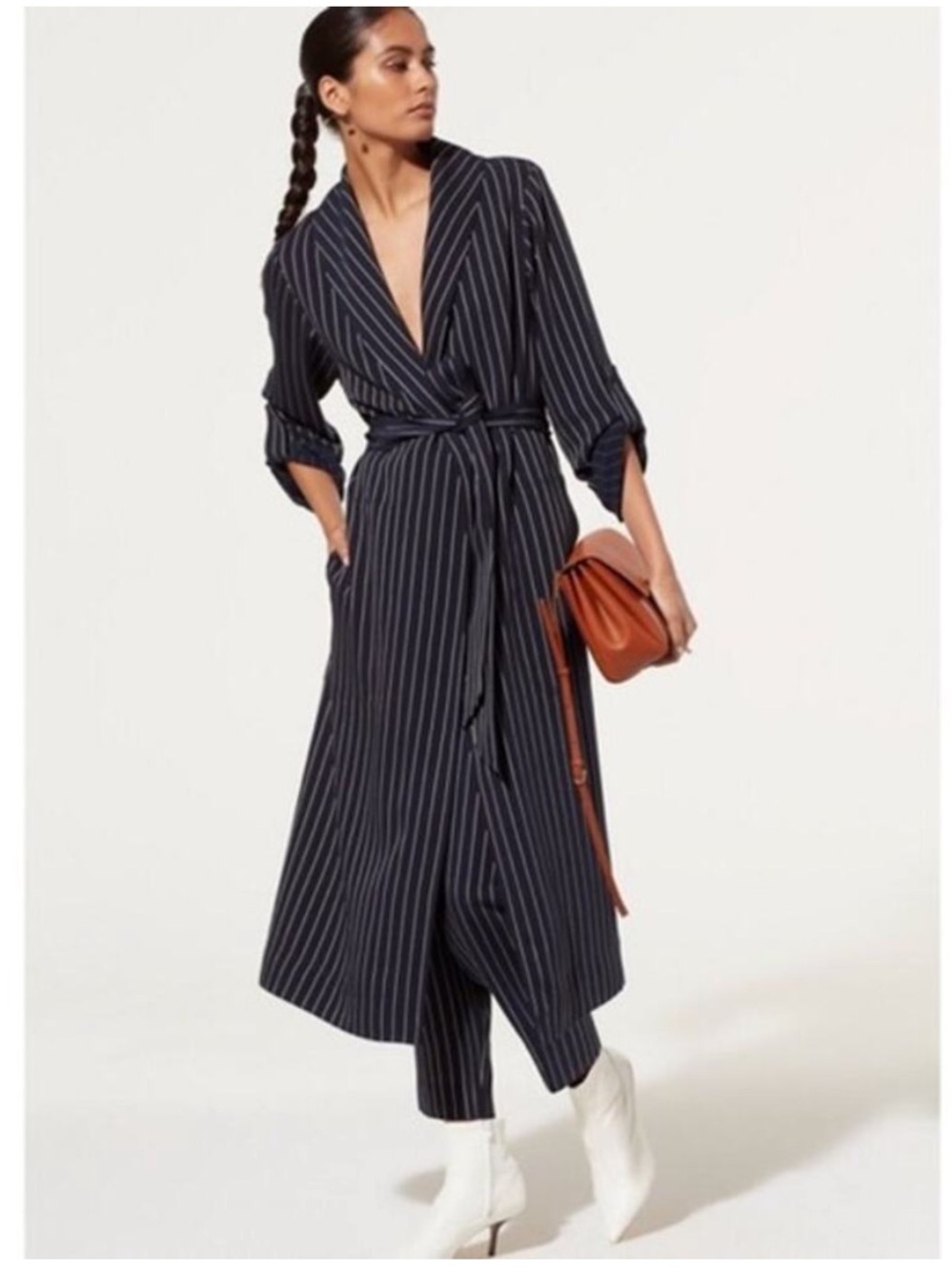 Aritzia Babaton Kahlo Striped Jacket